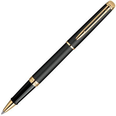 Роллер Waterman Hemisphere Matte Black GT Fine черные чернила