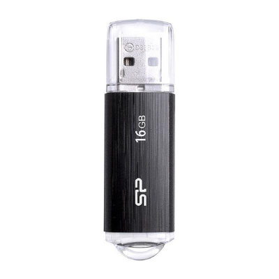 Флэш-драйв&nbsp;&nbsp;16Gb Silicon Power Ultima U02 Black