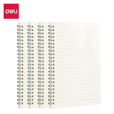 Тетрадь A5&nbsp;&nbsp;60л линейка на гребне Deli пластиковая PP обложка