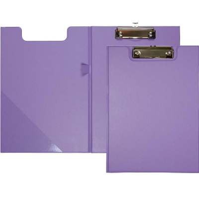 Клипборд с обложкой A4 deVENTE 'Pastel' PP сиреневый