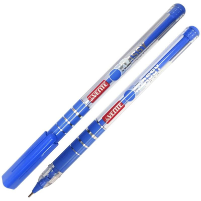 Ручка шариковая deVENTE 0.7мм 'Klassy' игольчатый стержень одноразовая синяя