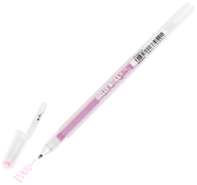 Ручка гелевая Sakura 1.0мм Gelly Roll Stardust розовая