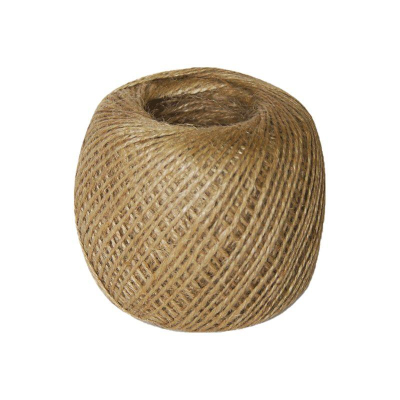 Шпагат джутовый натуральный 1.12кТекс&nbsp;&nbsp;100м/0.15кг Ø1.4мм