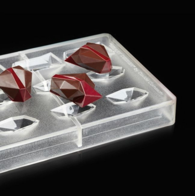 Форма поликарбонатная Pavoni Praline 15 ячеек разного размера