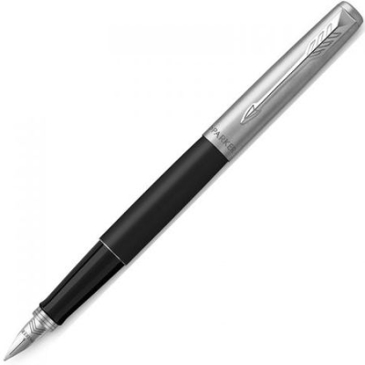 Ручка перьевая Parker Jotter Satin Black CT F63 перо Medium