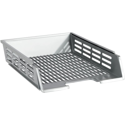 Поддон для бумаг СТАММ 'XXL' сетчатый серый