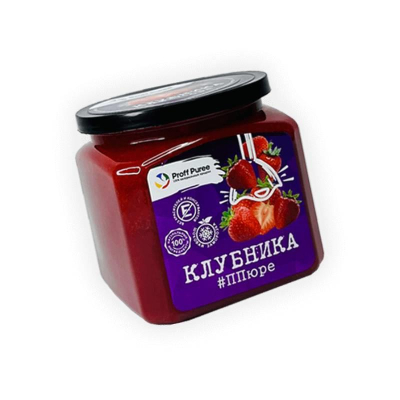 Пюре замороженное Proff Puree ''Клубника'&nbsp;&nbsp;500г