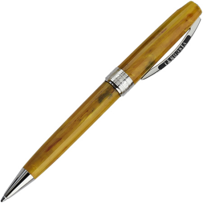 Ручка шариковая Visconti Van Gogh 2011 желтая смола отделка хром