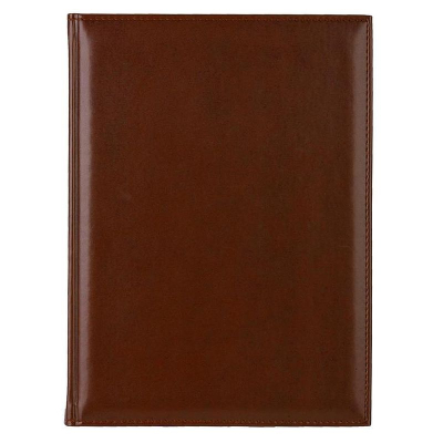 Еженедельник A4 Attache 144стр перфорированные уголки искусственная кожа 'Каньон' коричневый
