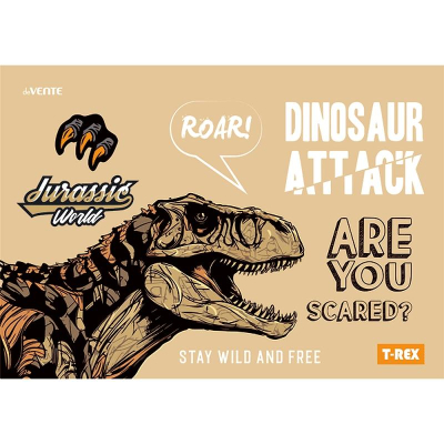 Настольное покрытие для уроков труда и рисования deVENTE 33х23см 'T-Rex'