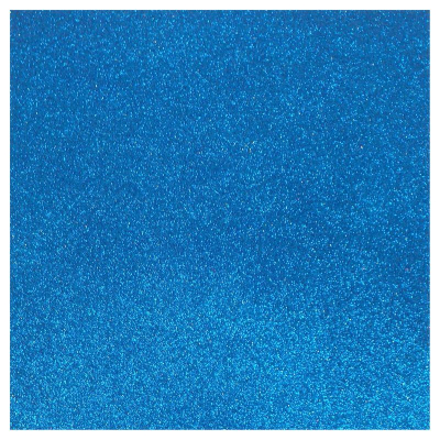 Фоамиран глиттерный 20х28см  2мм deVENTE синий