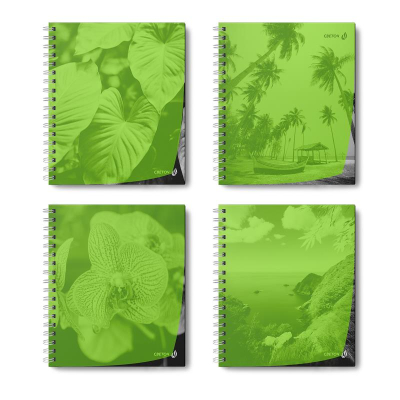 Тетрадь A5&nbsp;&nbsp;48л клетка на гребне Светоч пластиковая обложка 'Тайны природы'