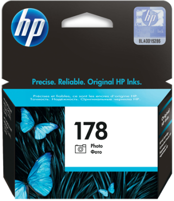 Картридж струйный HP №178 PS-C5383/C6383/D5463 Pro B8553 черный фото ресурс 130фото 10х15см