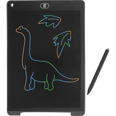 Электронный планшет для рисования deVENTE 12.0" цветной LCD экран со стилусом черный