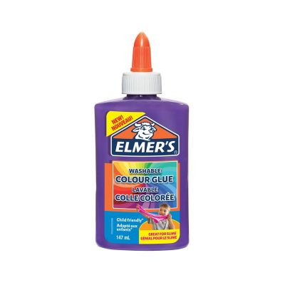 Клей канцелярский непрозрачный Elmer's 147мл фиолетовый