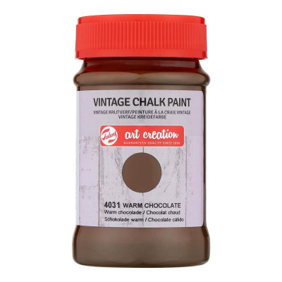 Краска меловая для деревянных поверхностей Art Creation Vintage теплый шоколад 100мл