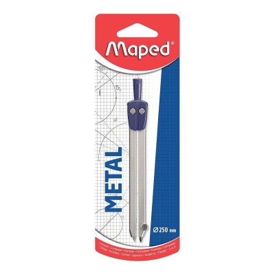 Циркуль металлический Maped 'Start' Metal 13см с грифелем 2мм в блистере