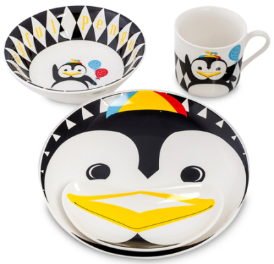Набор посуды Веселый пингвин