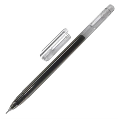 Ручка гелевая стираемая deVENTE 0.5мм 'Snella/Simple' одноразовая черная