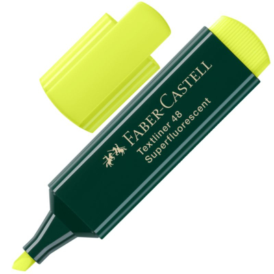 Текст-маркер Faber-Castell Textliner  1-5.0мм желтый
