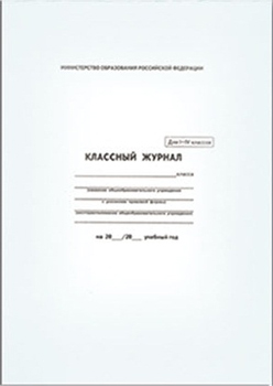 Классный журнал 10-11 класс A4