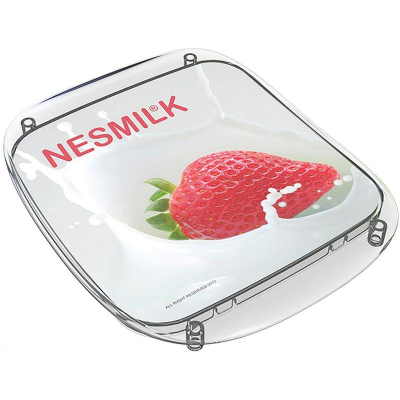 Монетница 17х21cм пластиковая прозрачная