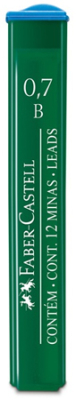 Грифель 0.7мм B Faber-Castell Polymer 12шт