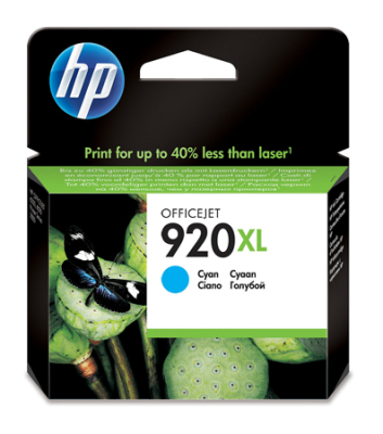 Картридж струйный HP №920XL OfficeJet 6000/6500/7000/7500 голубой ресурс 700стр