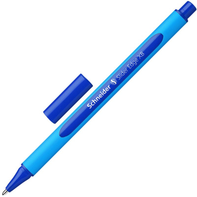 Ручка шариковая Schneider 1.4мм Slider Edge XB одноразовая синяя