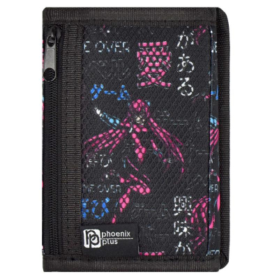 Кошелек для банкнот и монет Fenix&nbsp;&nbsp;12.5х9х1см 'Кибераниме'