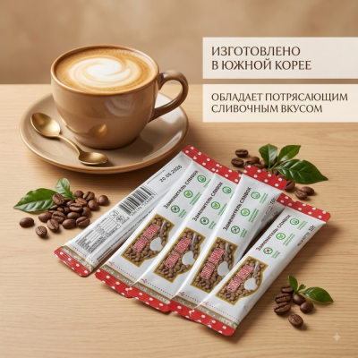 Сливки Сопьо Крима на растительной основе быстрорастворимые в стиках 10г х50шт