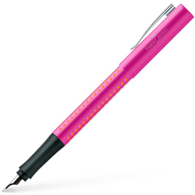 Ручка перьевая Faber-Castell Grip 2010 корпус розовый