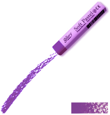 Мелок пастельный мягкий Mungyo Gallery Soft 10х66мм фиолетовый в бумажной манжетке