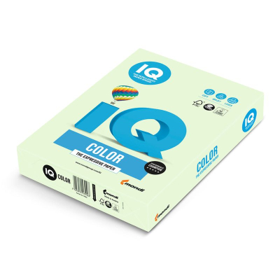 Бумага цветная A4 IQ Color  80г пастель зеленая светлая 500л