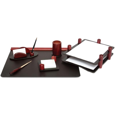 Набор настольный&nbsp;&nbsp;6 предметов Good Sunrise с настилом красное дерево