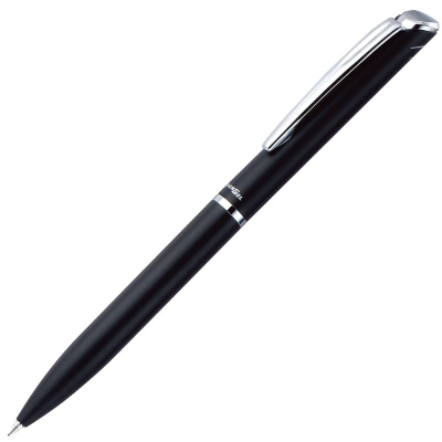 Ручка гелевая Pentel 'EnerGel' 0.7мм металлический черный корпус черные чернила