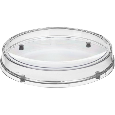 Монетница d-17cм пластиковая прозрачная