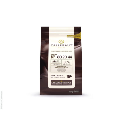 Шоколад горький Callebaut 'Power' 80.1%  2.5кг