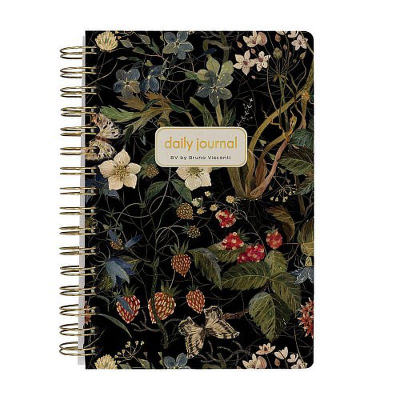 Ежедневник A5 BrunoVisconti® 'Cute diary' 272стр твердая обложка на гребне 'Лесные ягоды'