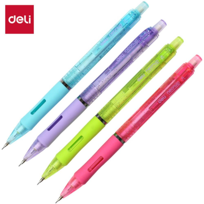 Карандаш автоматический 0.7мм Deli 'Neonup' 4 цвета корпуса ассорти