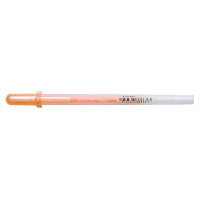 Ручка гелевая Sakura 0.8мм Gelly Roll Glaze оранжевая
