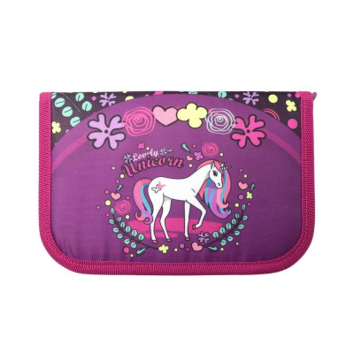 Пенал&nbsp;&nbsp;с наполнением 27 предметов 3-створчатый MagTaller Lovely Unicorn 