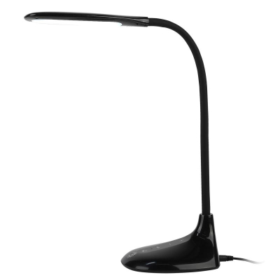 Светильник настольный LED  9W ЭРА выбор цветовой температуры 3000-4500-6000K на подставке черный