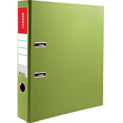 Папка файл A4&nbsp;&nbsp;50мм deVENTE двустороний PVC разобранная салатовая