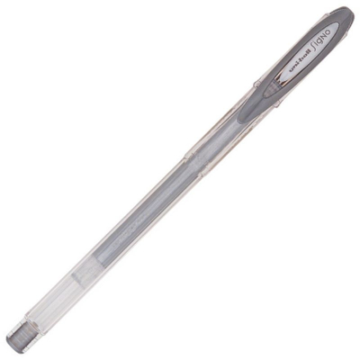 Ручка гелевая Uni-Ball 0.8мм Signo Noble Metal серебро