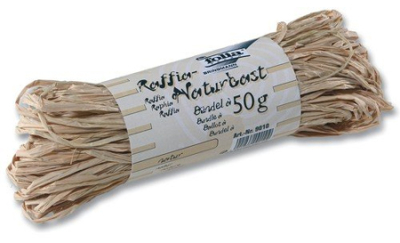 Рафия натуральная Folia  50г крафт