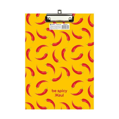 Клипборд A4 Lamark ламинированный картон 'Be Spicy'