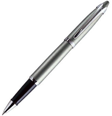 Ручка шариковая Waterman Ici Et La Silver Mist CT Medium черные чернила в футляре