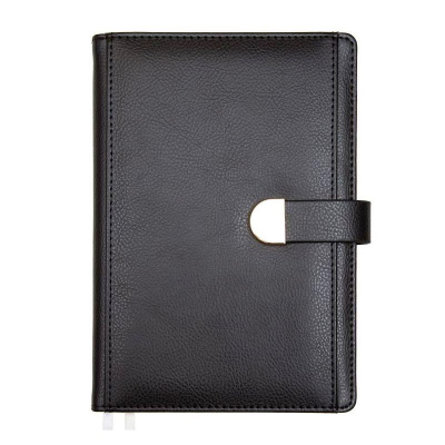 Ежедневник A5 deVENTE 'Denver' 272стр тонированный блок твердая обложка с хлястиком на магнитной застежке искусственная кожа коричневый