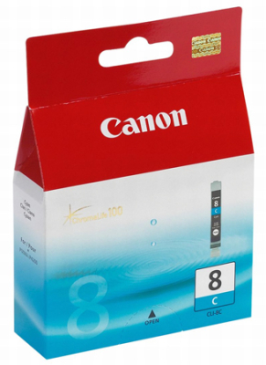 Картридж струйный Canon Pixma iP3300/3500/4200/4300/5200/6600/6700 iX4000/5000 MP500/600/800/970 Pro9000 голубой ресурс 490стр